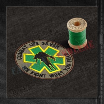 Emblema Combat Life Saver