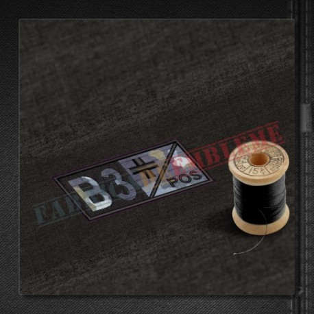 Emblema Grupa sanguina B3+ POS Combat FA