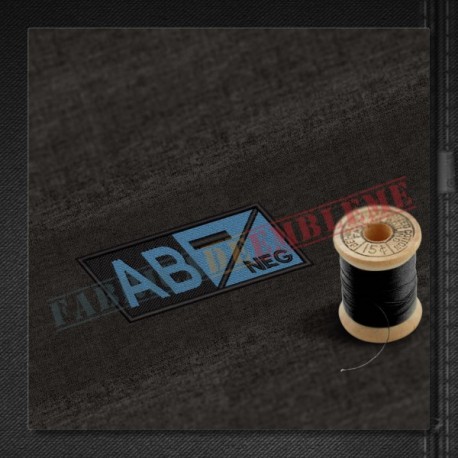 Emblema Grupa sanguina AB- NEG albastru