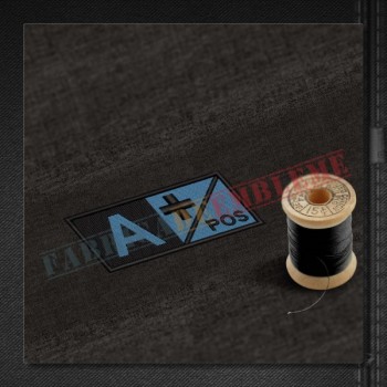 Emblema Grupa sanguina A+ POS albastru