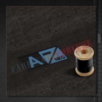 Emblema Grupa sanguina A- NEG albastru