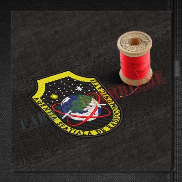 Emblema Agentia Spatiala si de Radiocomunicatii