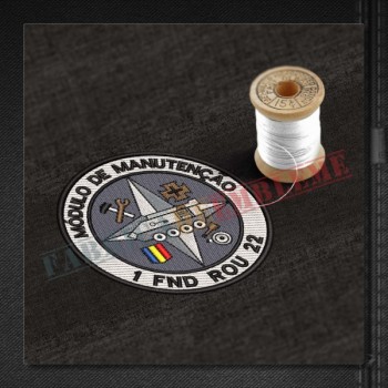 Emblema Mentenanta Detasamentului portughez in Romania 1 FND ROU