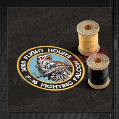 Emblema F-16 Fighting Falcon - 3000 Flight Hours