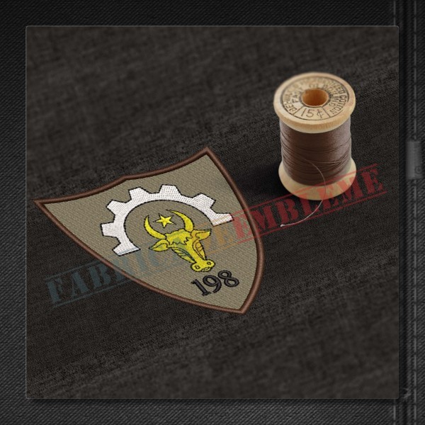 Emblema Sectia 198 Mentenanta Echipamente Militare - IASI