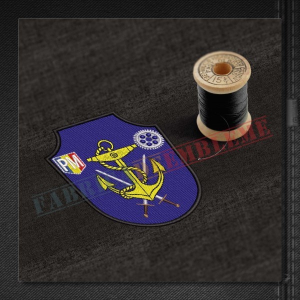 Emblema Grupul de Sprijin al Fortelor Navale OVIDIUS - Constanta