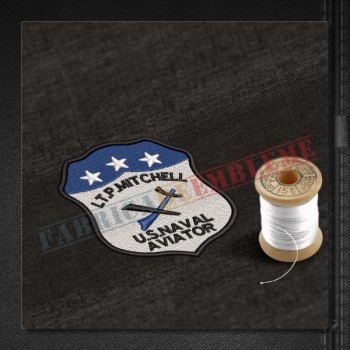 Emblema Lt. P. Mitchell - U.S. Naval Aviator