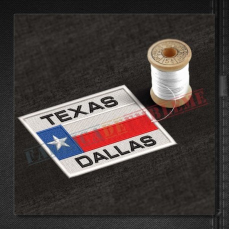 Emblema Drapel Texas Dallas