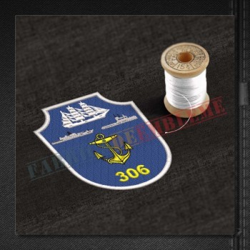 Emblema Divizionul 306 Nave Scoala Instructie si Sprijin Actiuni Militare