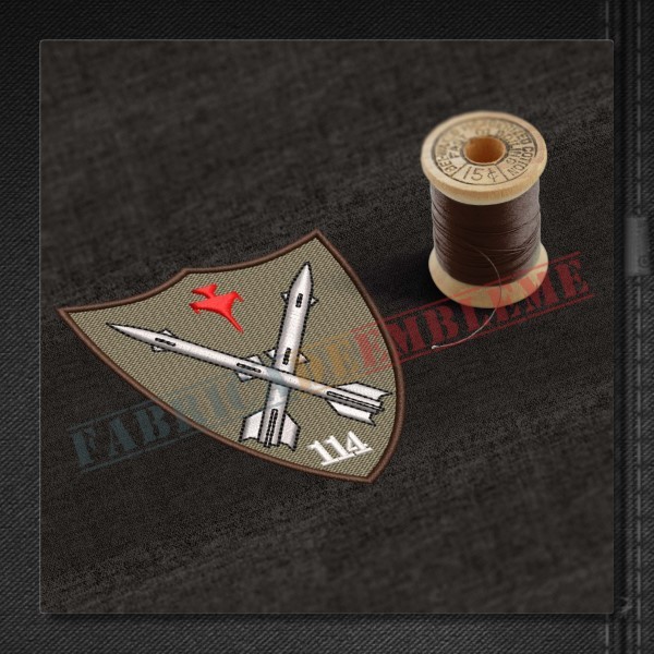 Emblema Batalionul 114 Rachete Sol-Aer SOIMII BARAGANULUI