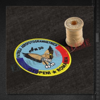 Emblema Patrula Aerofotogrammetrica de pe An-30 - Otopeni