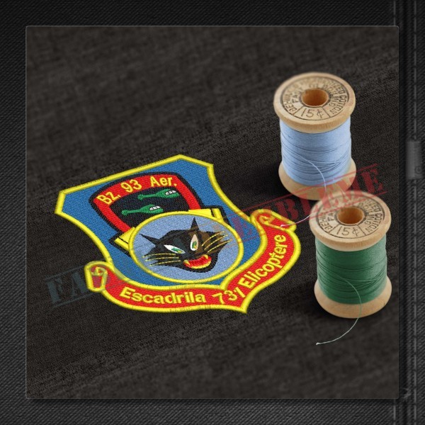 Emblema Escadrila 731 Elicoptere a Bazei 93 Aeriene - Giarmata