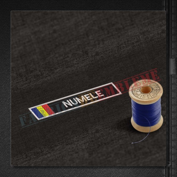 Ecuson nominal cu tricolor