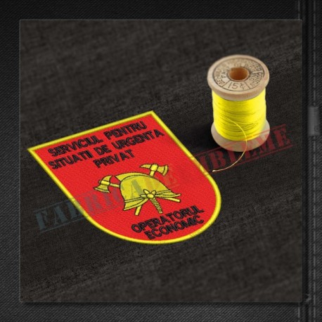 Emblema Serviciul pentru situatii de urgenta privat (SSUP)