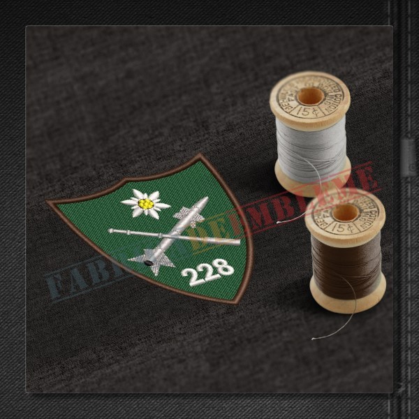 Emblema Batalionul 228 Aparare Antiaeriana PIATRA CRAIULUI