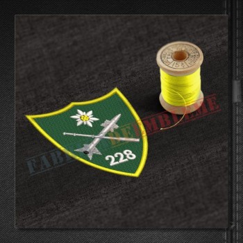 Emblema Batalionul 228 Aparare Antiaeriana PIATRA CRAIULUI