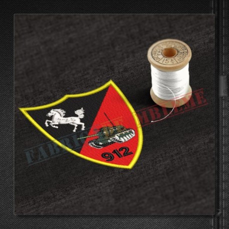 Emblema Batalionul 912 Tancuri SCYTHIA MINOR (WHITE KNIGHTS, CAVALERII ALBI) Bucuresti
