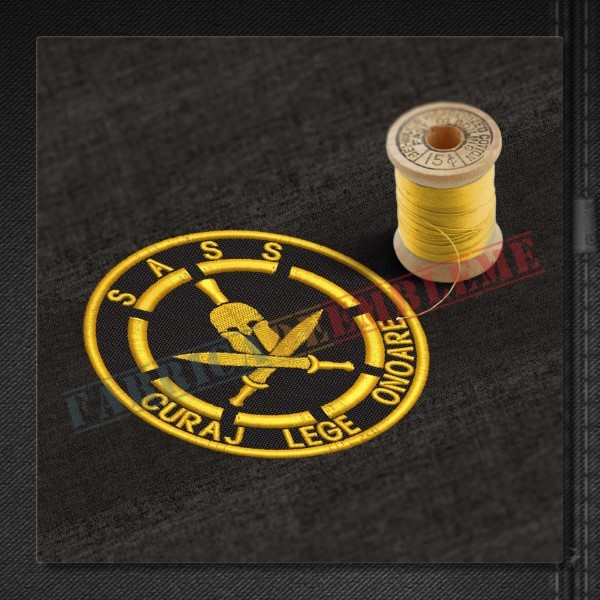 Emblema SASS (Structuri Asociate pentru Securitate Speciala)