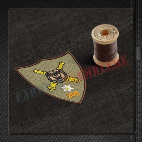 Emblema Batalionul 206 Artilerie GENERAL MIHAIL LACATUSU - Ghimbav