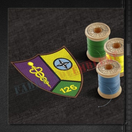 Emblema Batalionul 126 Sprijin T.O.