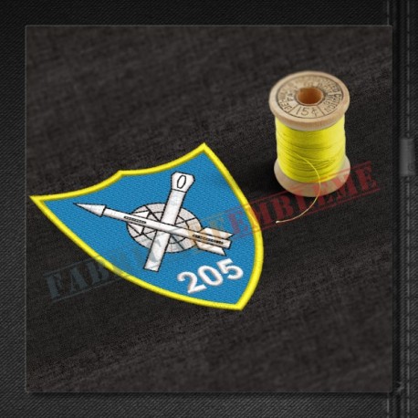 Emblema Batalionul 205 Aparare Antiaeriana GENERAL GHEORGHE PIRVULESCU