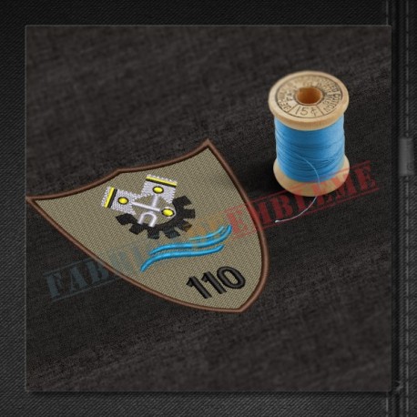 Emblema Sectia 110 Mentenanta Echipamente Militare - Braila
