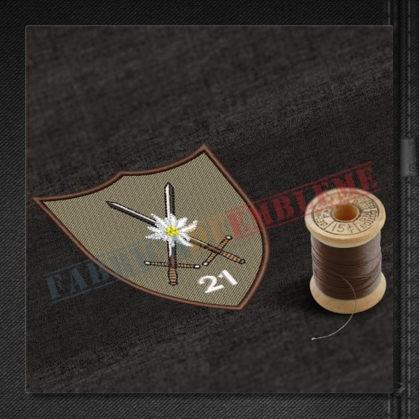 Emblema Batalionul 21 Vanatori de Munte GENERAL LEONARD MOCIULSCHI