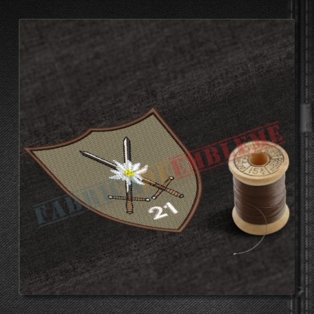 Emblema Batalionul 21 Vanatori de Munte GENERAL LEONARD MOCIULSCHI