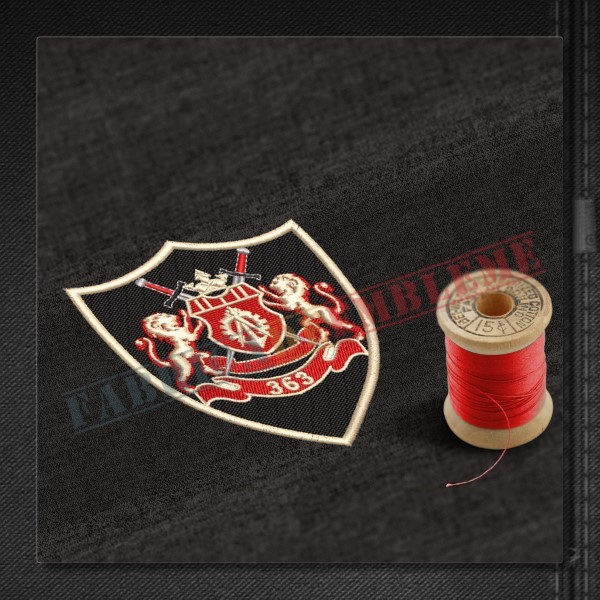 Emblema Compania 363 Geniu a Brigazii 2 Vanatori de Munte SARMIZEGETUSA