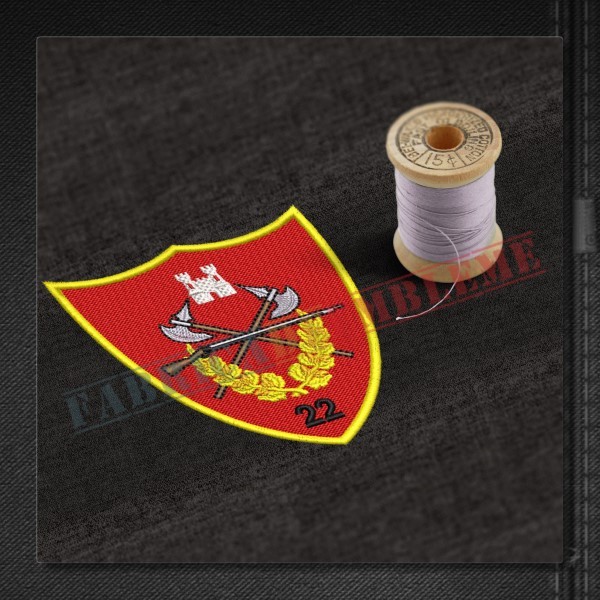 Emblema Batalionul 22 Infanterie ROMANATI - Caracal