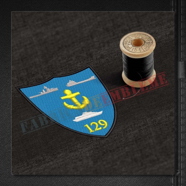 Emblema Divizionul 129 Nave Speciale si de Sprijin Logistic - Mangalia
