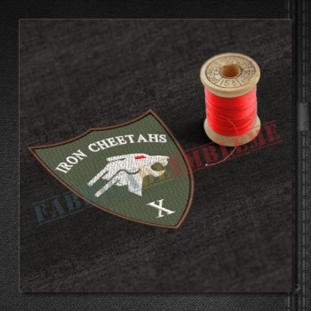 Emblema Detasamentul de Aparare Antiaeriana IRON CHEETAHS - Rotatia a X-a (Batalionul 348 Aparare Antiaeriana DOBROGEA)