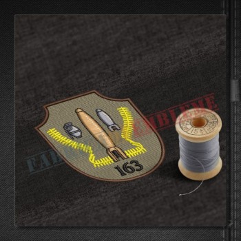 Emblema Depozitul Central 163 Munitii - Lungesti