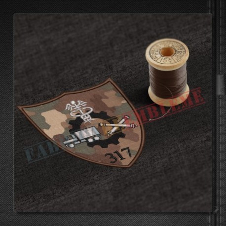 Emblema Batalionul 317 Sprijin Logistic VOIEVODUL GELU