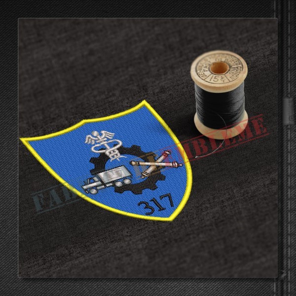 Emblema Batalionul 317 Sprijin Logistic VOIEVODUL GELU