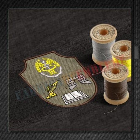 Emblema Scoala Militara de Maistri Militari si Subofiteri de Logistica GHEORGHE LAZAR - Chitila