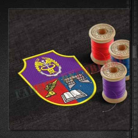 Emblema Scoala Militara de Maistri Militari si Subofiteri de Logistica GHEORGHE LAZAR - Chitila