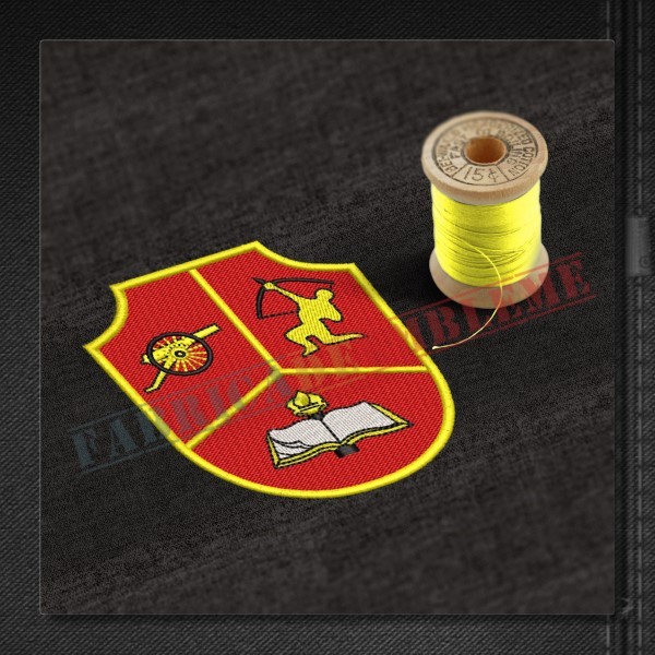 Emblema Centrul de Perfectionare Artilerie Terestra si Artilerie Antiaeriana - Sibiu