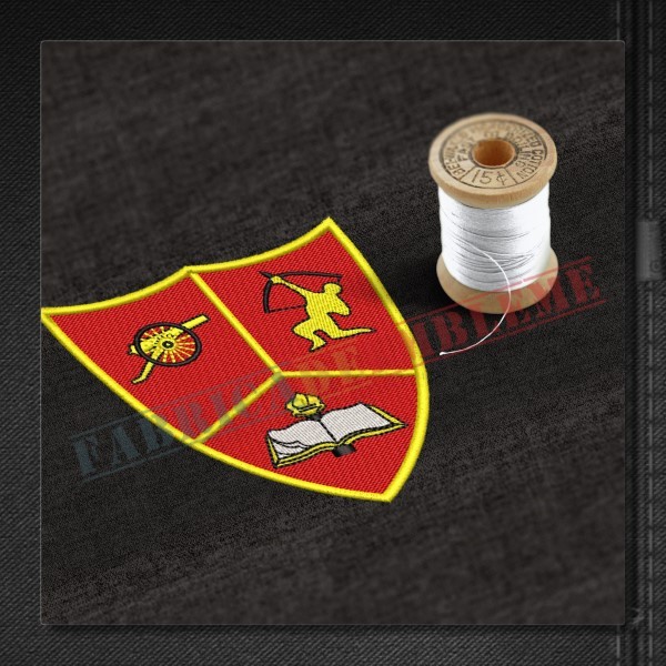 Emblema Centrul de Instruire pentru Artilerie Terestra si Artilerie Antiaeriana - Sibiu