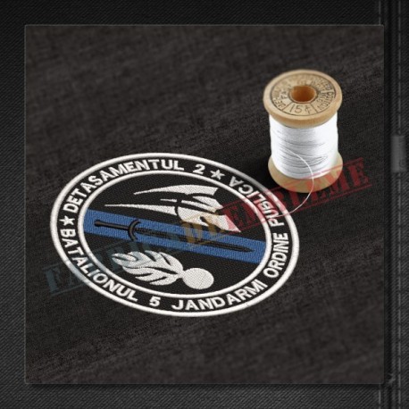 Emblema Detasamentul 2 - Batalionul 5 Jandarmi Ordine Publica