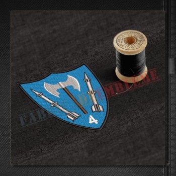 Emblema Batalionul 4 Rachete Sol-Aer COLONEL MIRCEA AELENEI