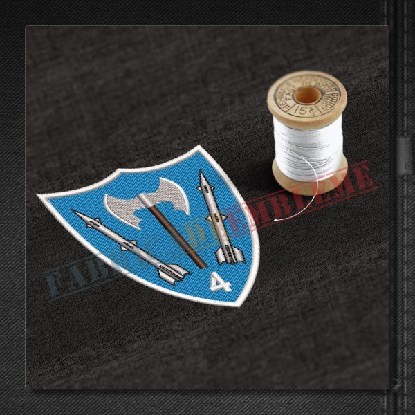 Emblema Batalionul 4 Rachete Sol-Aer COLONEL MIRCEA AELENEI