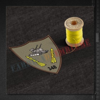 Emblema Batalionul 348 Aparare Antiaeriana DOBROGEA