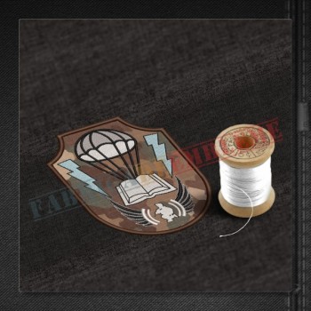 Emblema Centrul de Perfectionare ISR, Parasutisti si JTAC GENERAL-MAIOR GRIGORE BASTAN - Buzau
