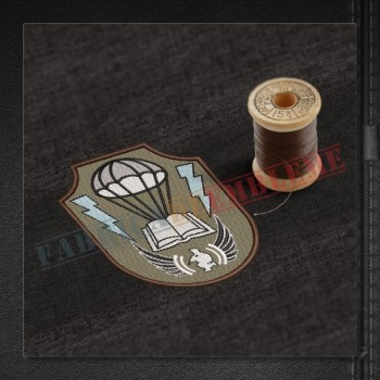 Emblema Centrul de Perfectionare ISR, Parasutisti si JTAC GENERAL-MAIOR GRIGORE BASTAN - Buzau
