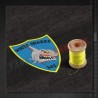 Emblema Batalionul 341 Infanterie RECHINII ALBI - TOPRAISAR