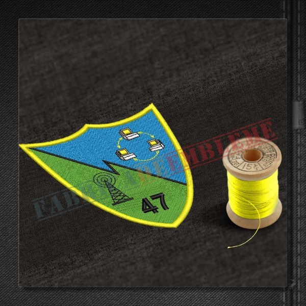 Emblema Batalionul 47 Comunicatii si Informatica GENERAL NICOLAE PETRESCU