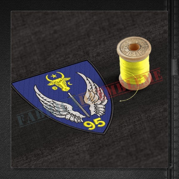 Emblema Baza 95 Aeriana EROU CAPITAN AVIATOR ALEXANDRU SERBANESCU