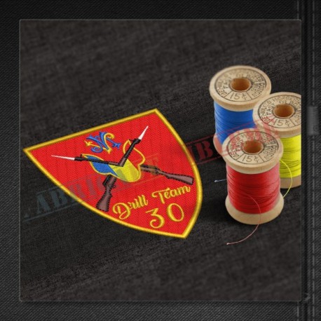 Emblema Detasamentul Drill-Team al Brigazii 30 Garda MIHAI VITEAZUL