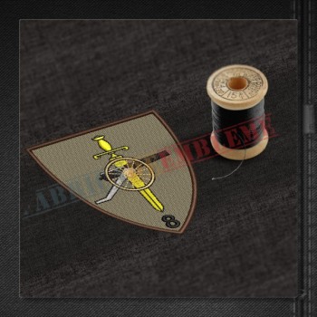 Emblema Brigada 8 ROT ALEXANDRU IOAN CUZA